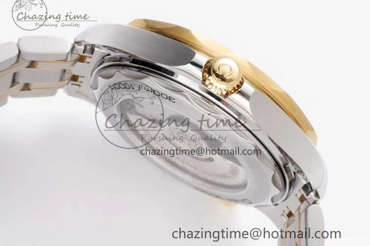 0522 ZeroBulk Seamaster Diver 300M SS YG Blue Ceramic Bezel JVSF 1:1 Best Edition Blue Dial on SS YG Bracelet A 7784